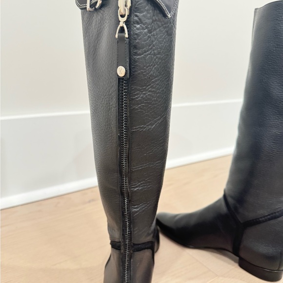 Black Leather Boots - Picture 4 of 7